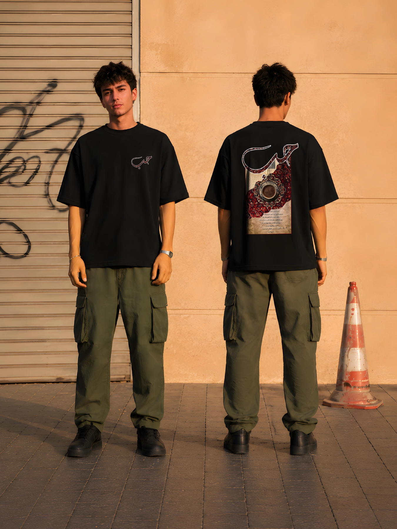 Prière “Hub” Oversized T-Shirt