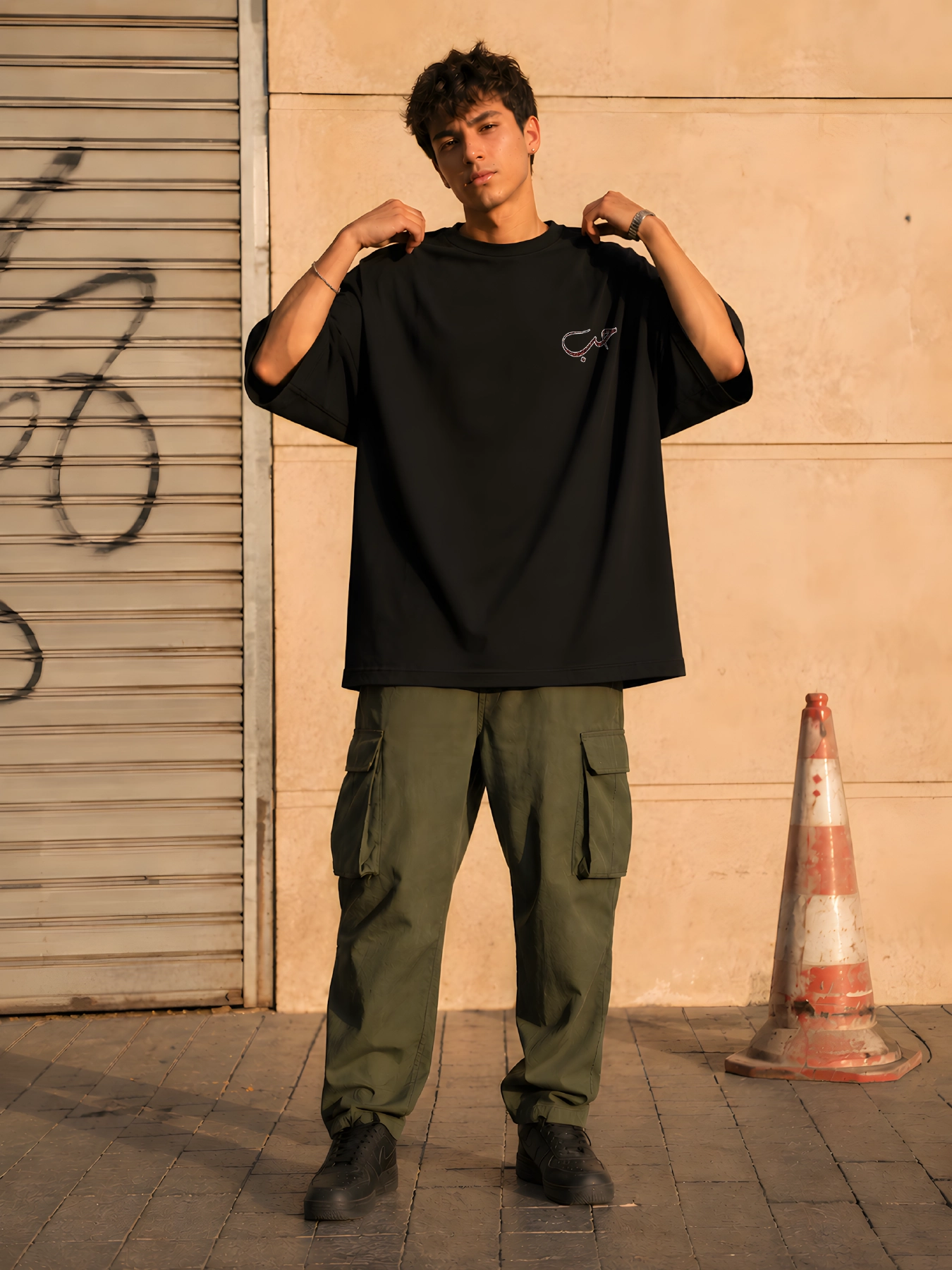 Prière “Hub” Oversized T-Shirt